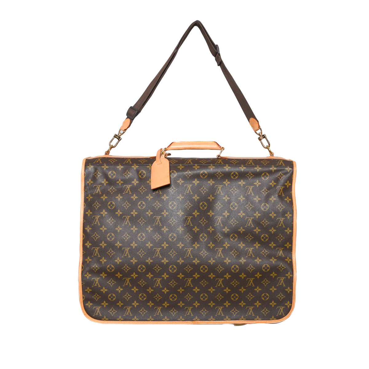 Louis Vuitton Monogram Portable Bandouliere Garment Bag with Strap