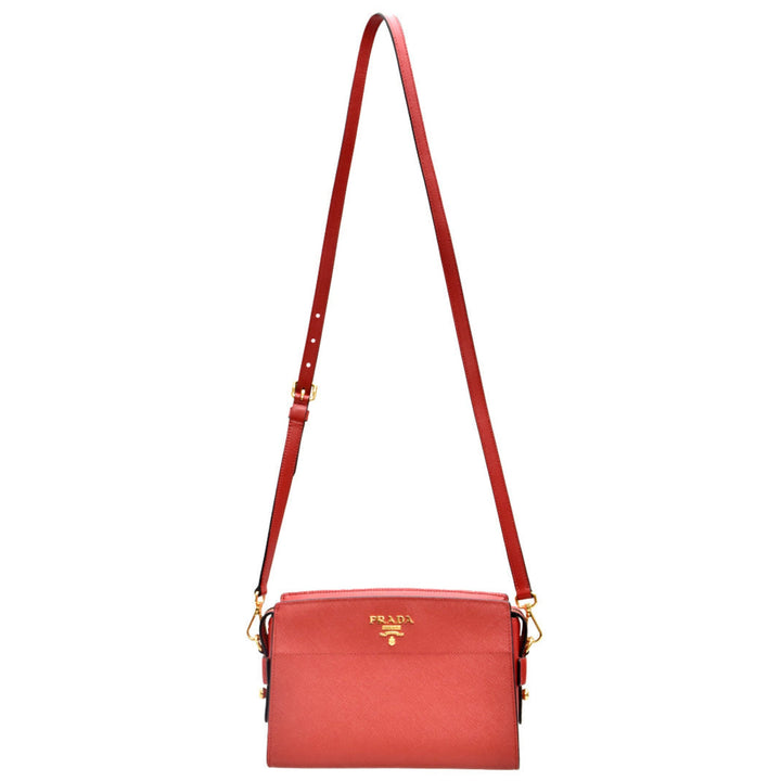 Saffiano Lux Esplanade Crossbody Bag