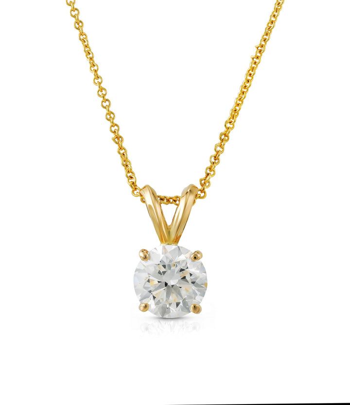 10-14kt Lab Grown Diamond Pendant