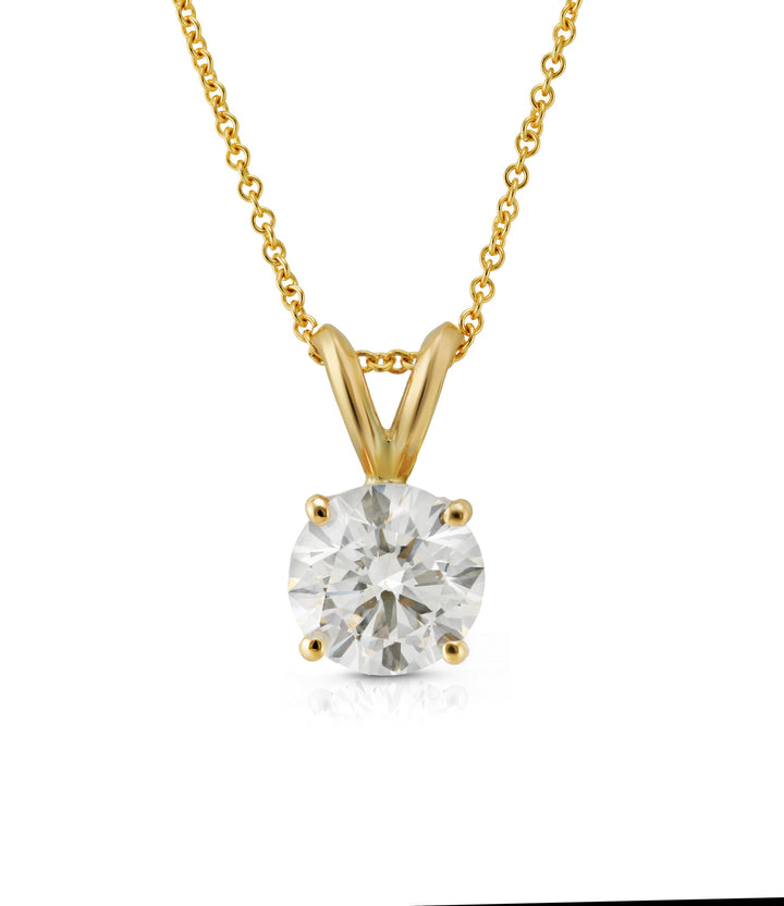 10-14kt Lab Grown Diamond Pendant