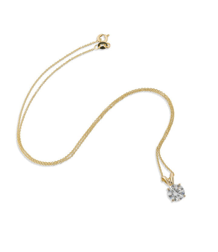10-14kt Lab Grown Diamond Pendant