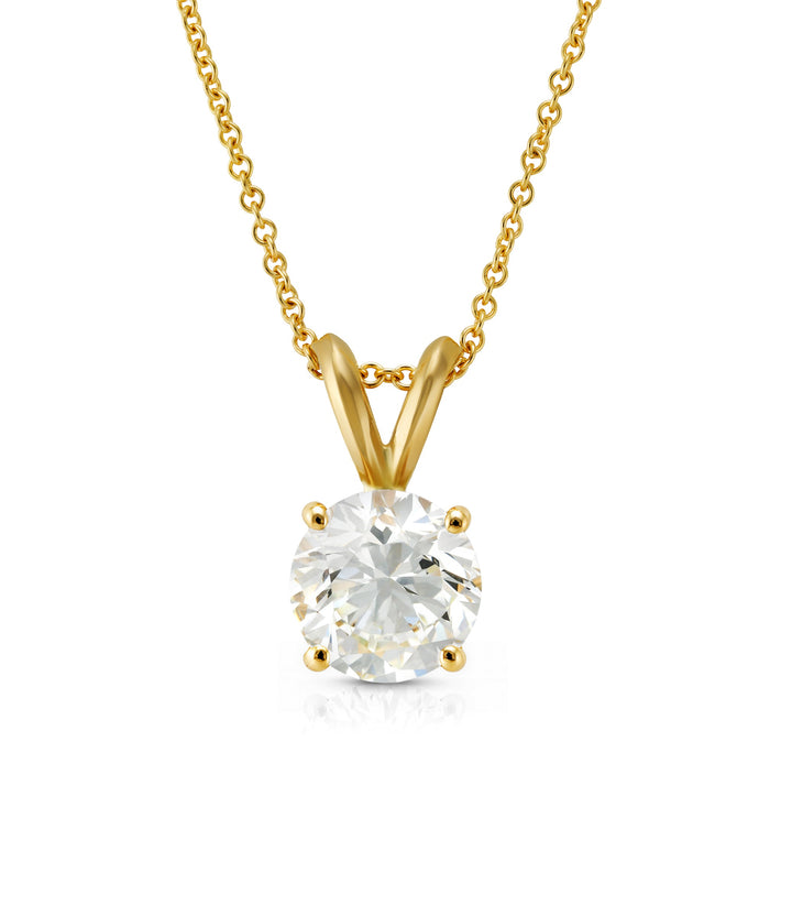 10-14kt Lab Grown Diamond Pendant