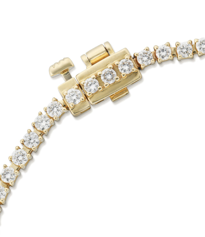 10kt Lab Grown Diamond Tennis Bracelet