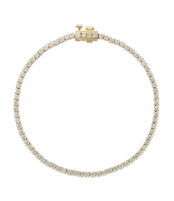 10kt Lab Grown Diamond Tennis Bracelet