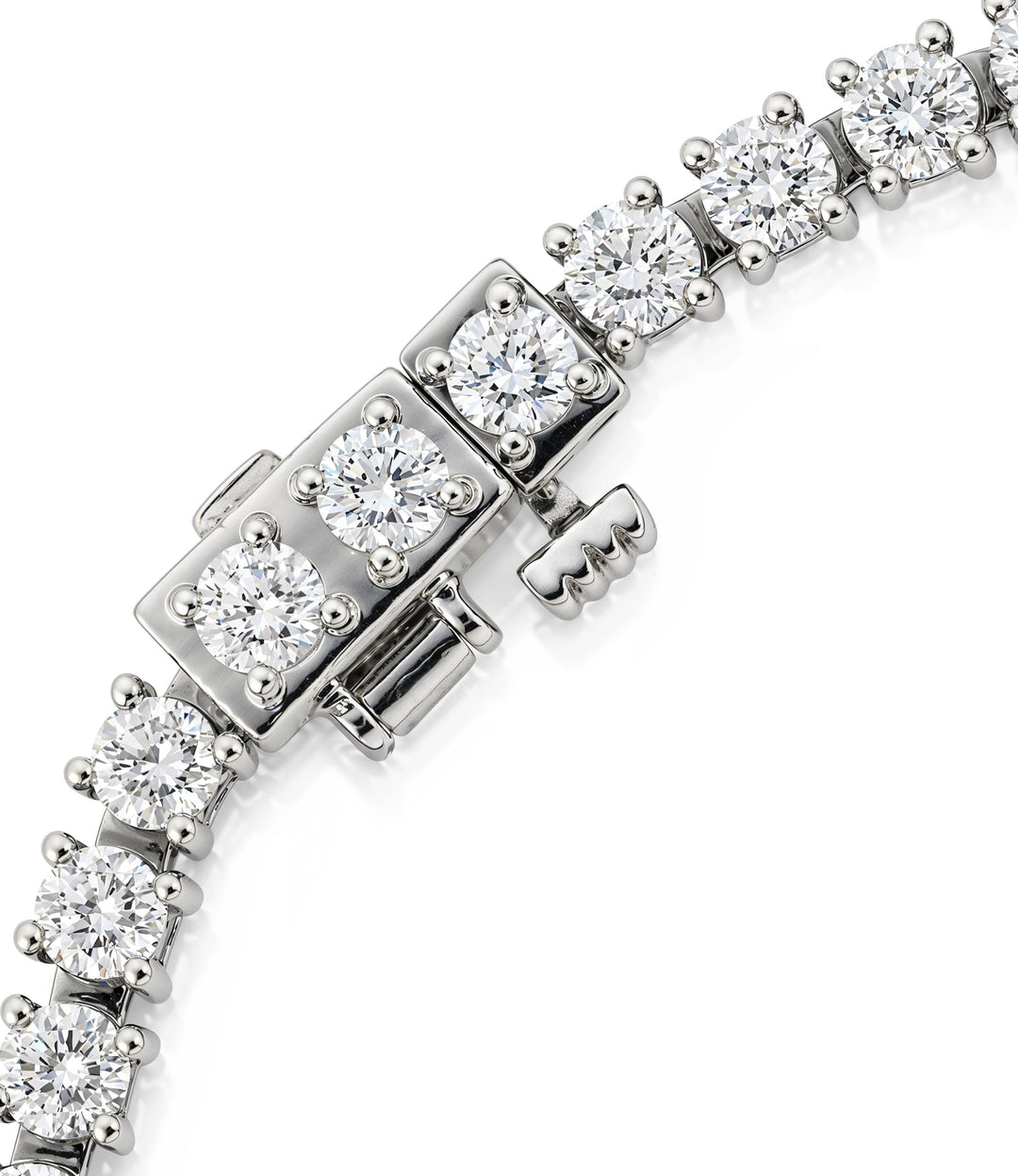 10kt Lab Grown Diamond Tennis Bracelet