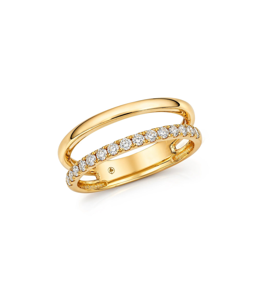10kt Yellow Gold Canadian Diamond Ring