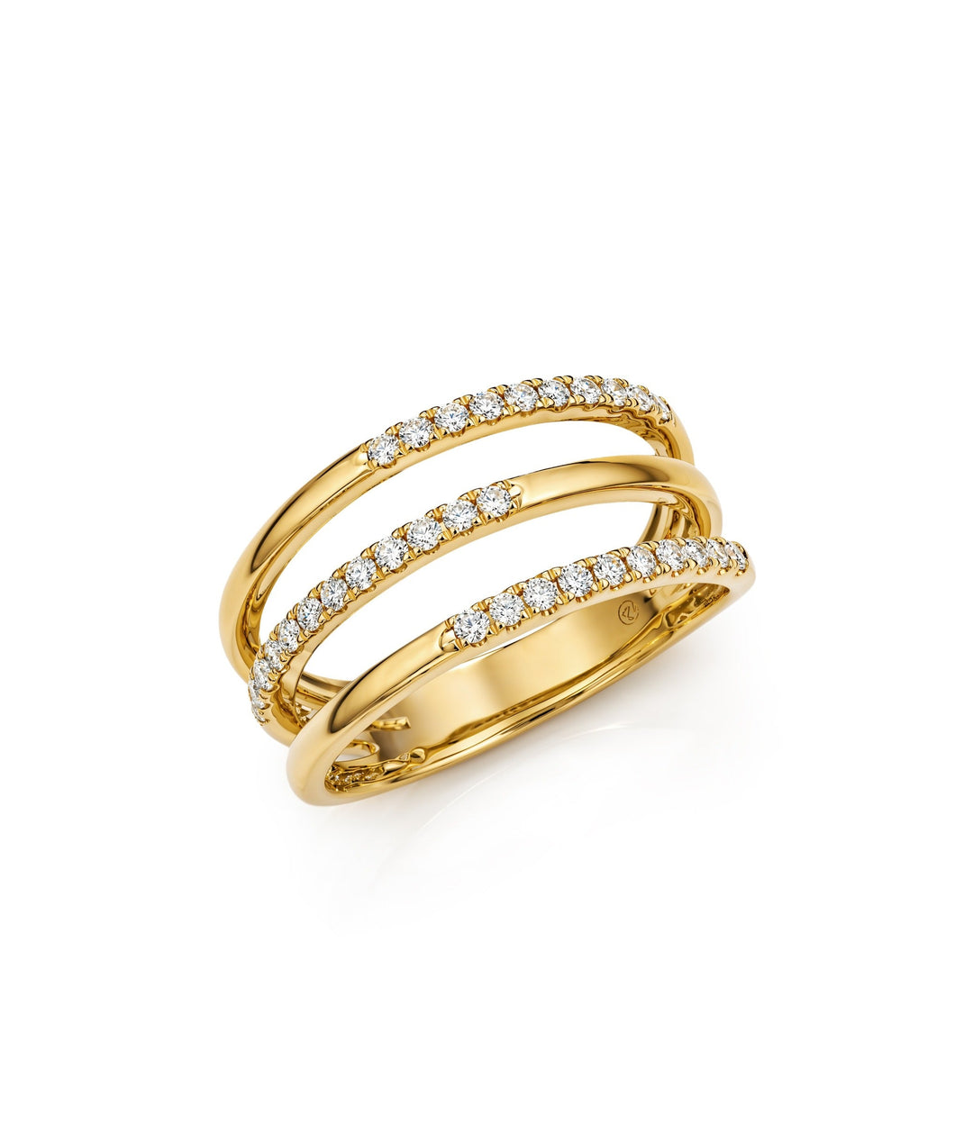 10kt Yellow Gold Canadian Diamond Ring