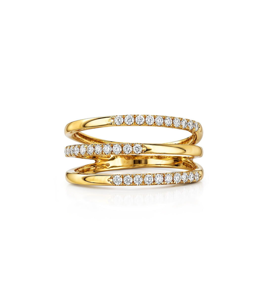 10kt Yellow Gold Canadian Diamond Ring