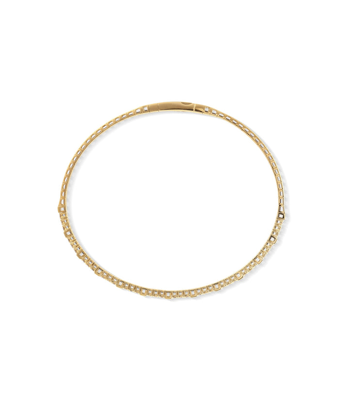 14kt Diamond Flex Bangle