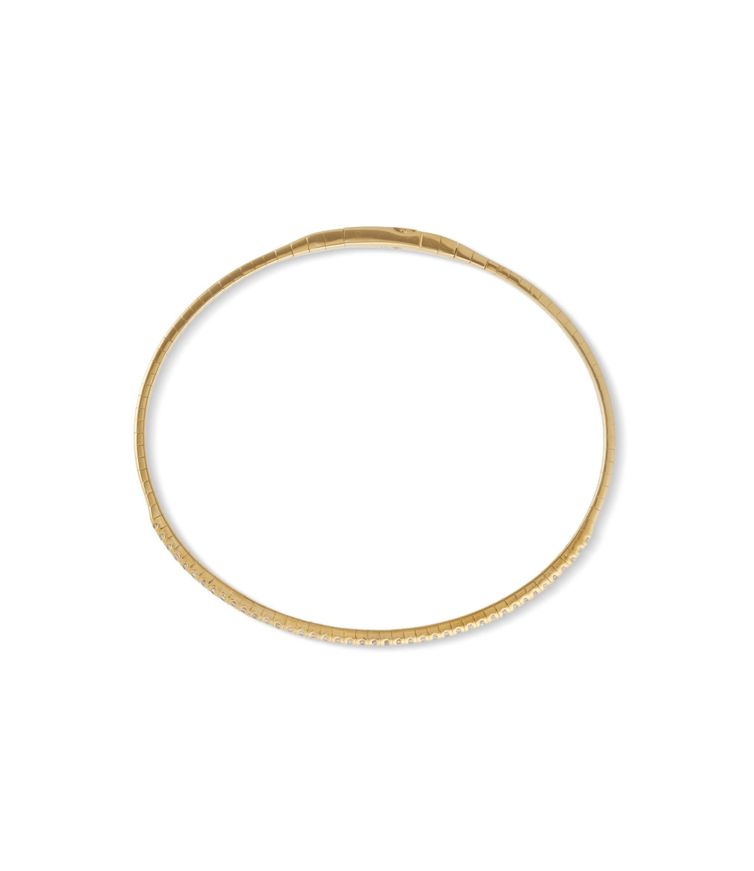 14kt Diamond Flex Bangle