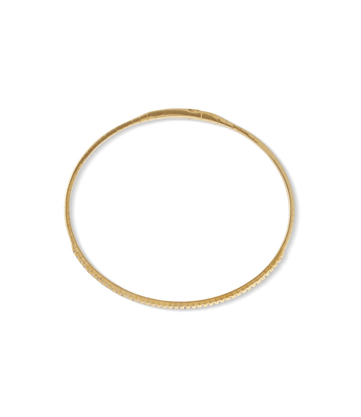 14kt Diamond Flex Bangle