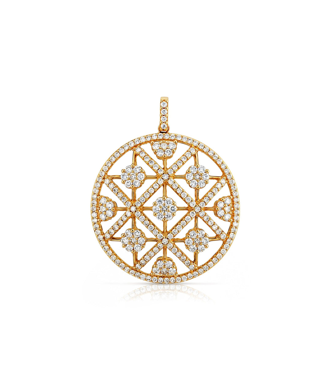 14kt Diamond Pendant