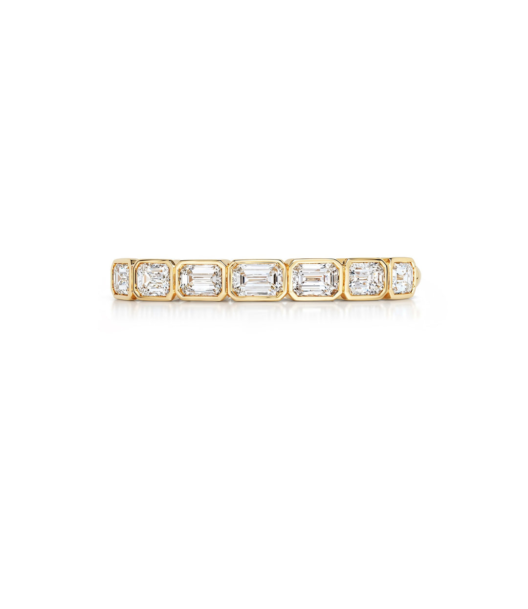 14kt Emerald Cut Diamond Ring
