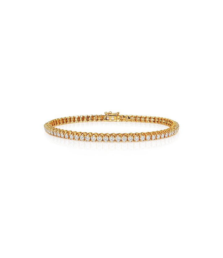 14kt Estate Diamond Tennis Bracelet