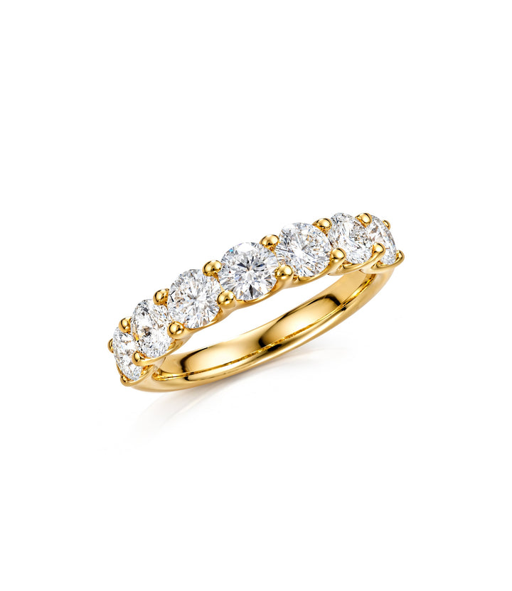 14kt Yellow Gold Lab Grown Diamond Band