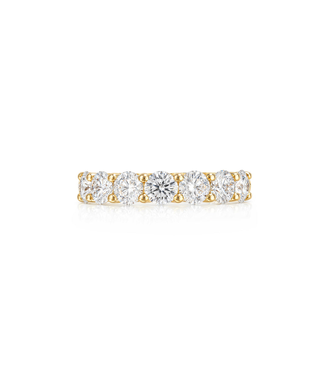 14kt Yellow Gold Lab Grown Diamond Band