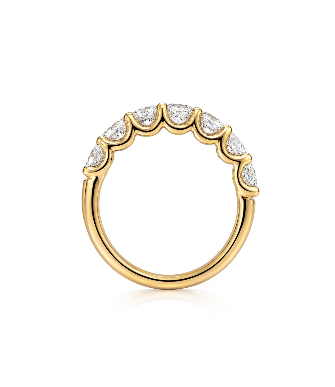 14kt Yellow Gold Lab Grown Diamond Band