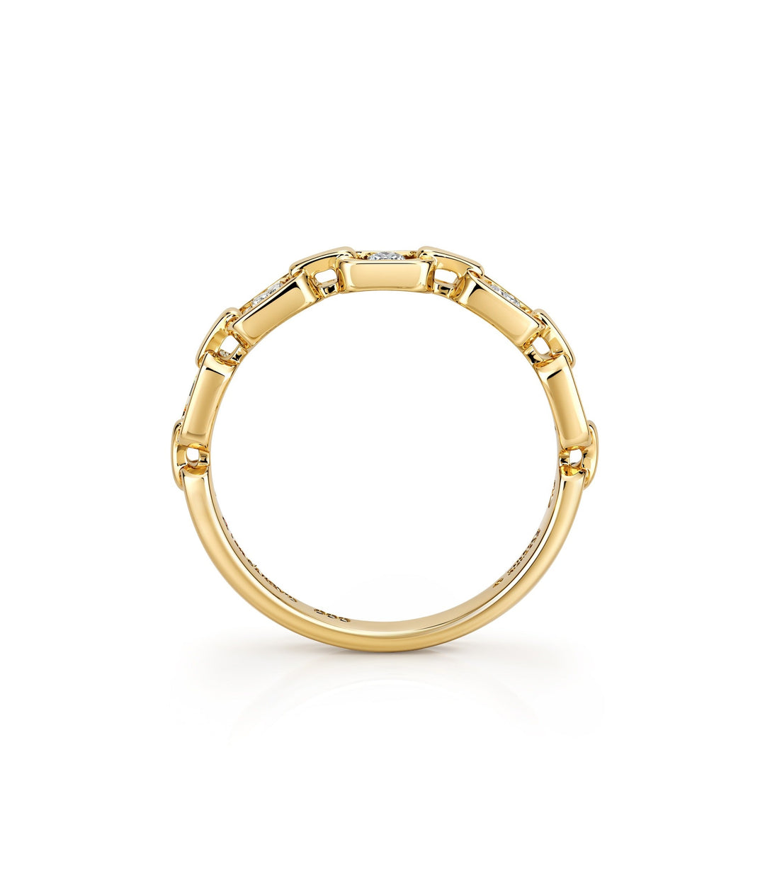 14kt Maple Leaf Diamond Ring