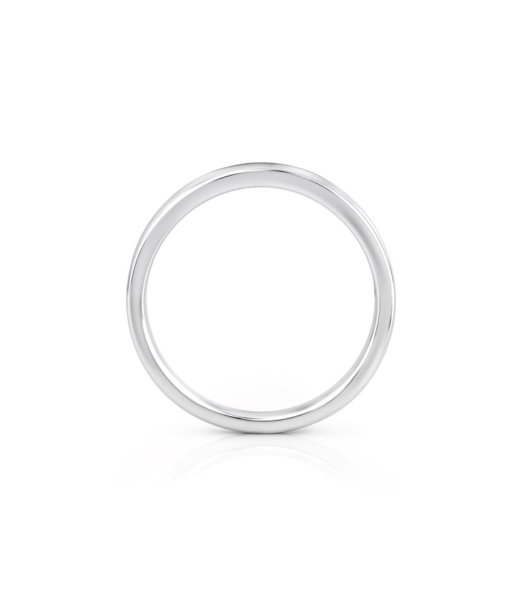 14kt White Gold Baguette Diamond Ring