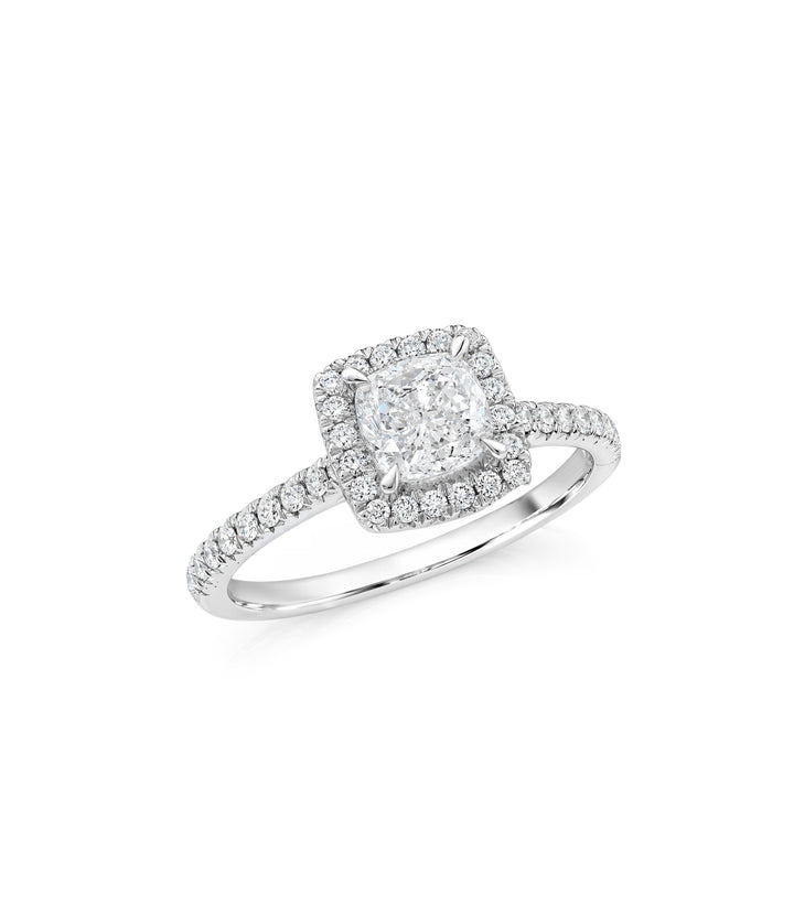 14kt White Gold Diamond Ring