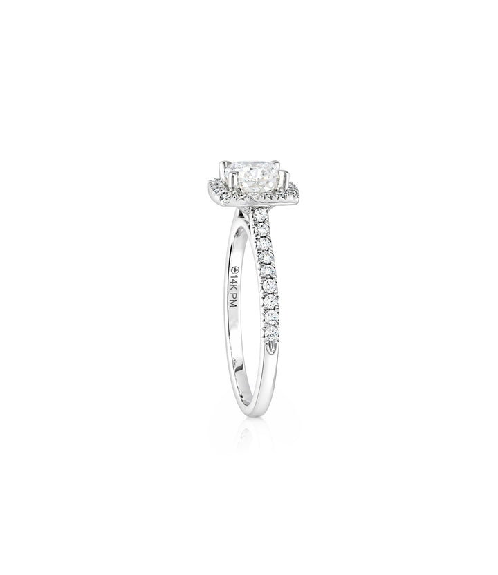 14kt White Gold Diamond Ring