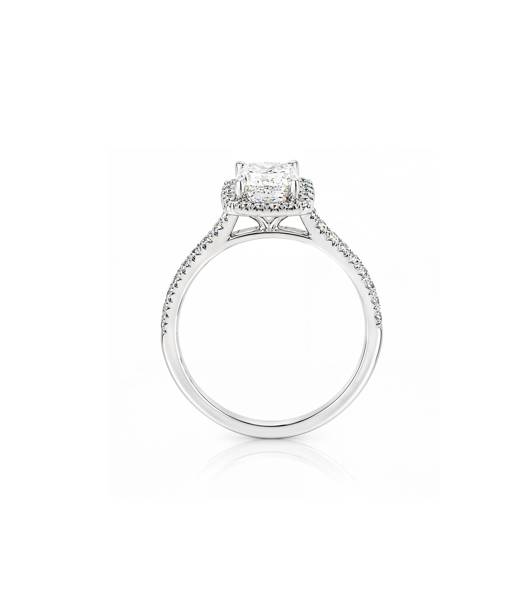 14kt White Gold Diamond Ring