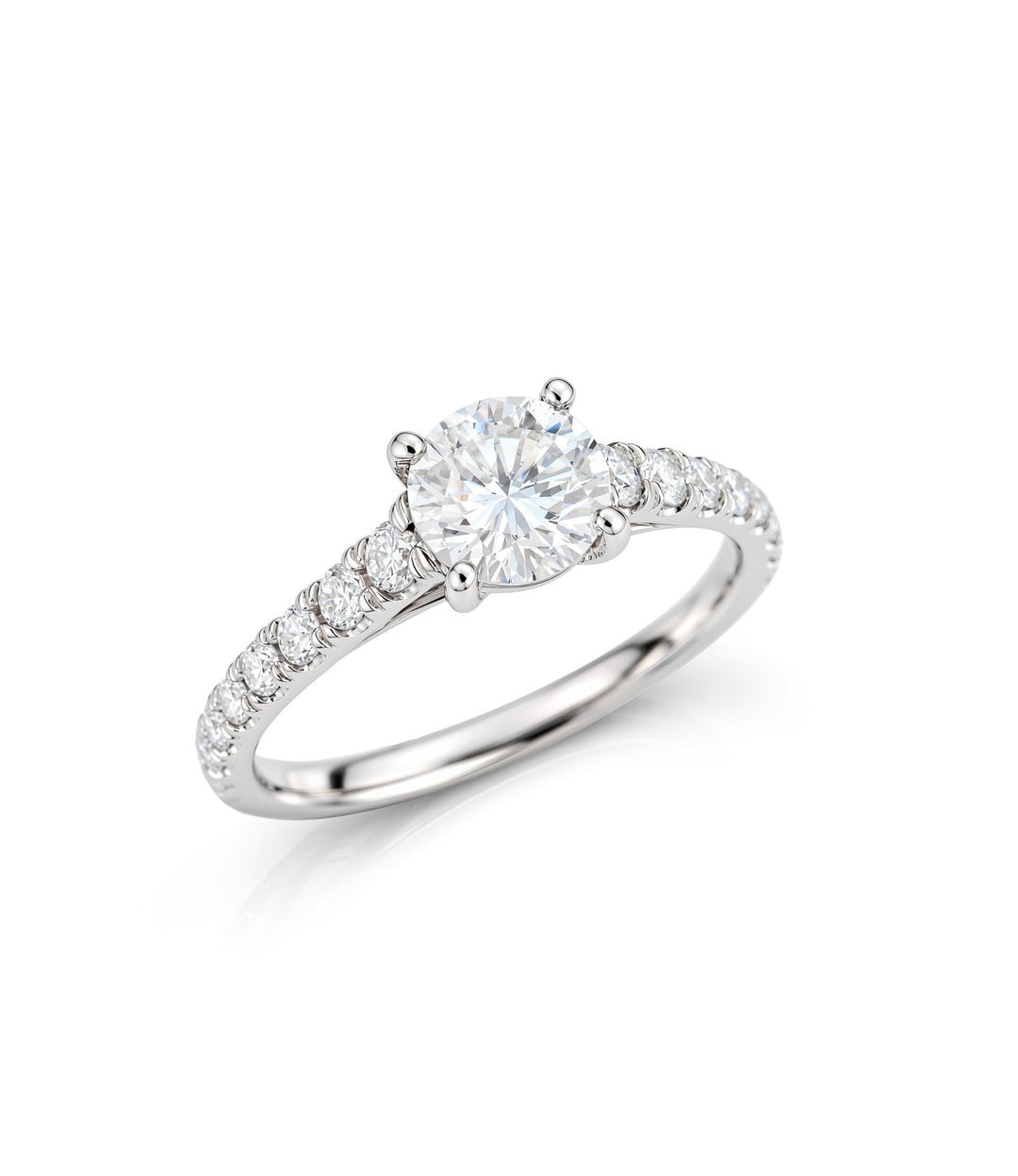14kt White Gold Diamond Ring