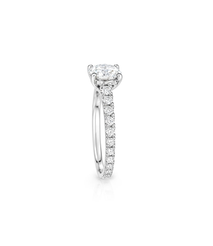 14kt White Gold Diamond Ring