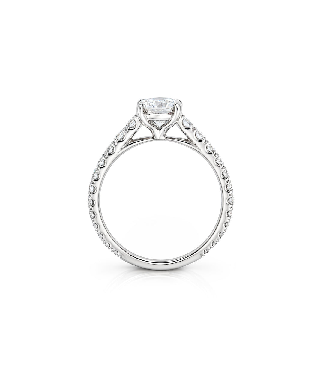14kt White Gold Diamond Ring