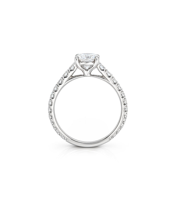 14kt White Gold Diamond Ring