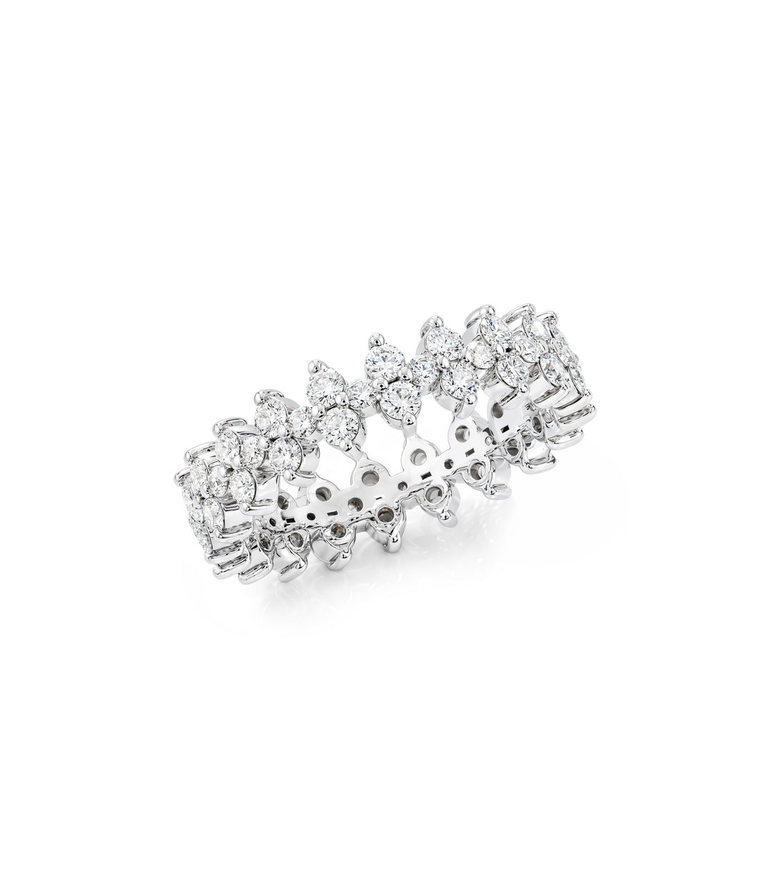 14kt White Gold Estate Diamond Ring