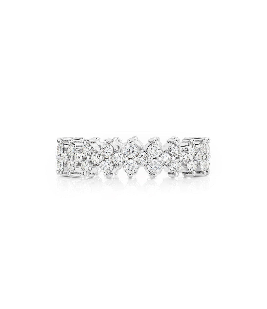 14kt White Gold Estate Diamond Ring