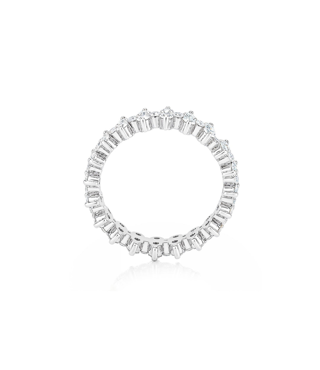14kt White Gold Estate Diamond Ring