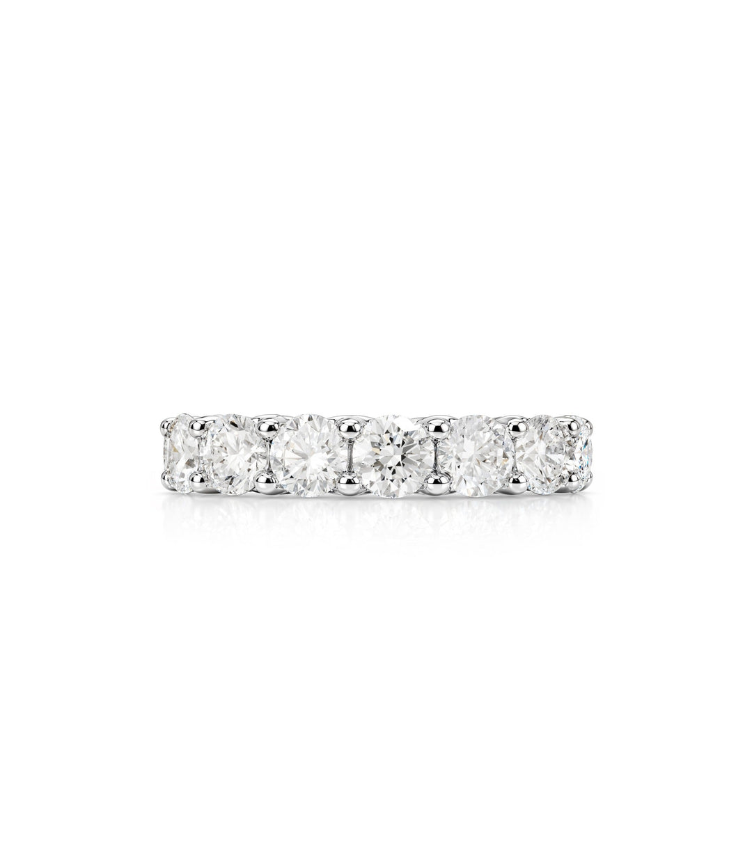 14kt White Gold Lab Grown Diamond Band