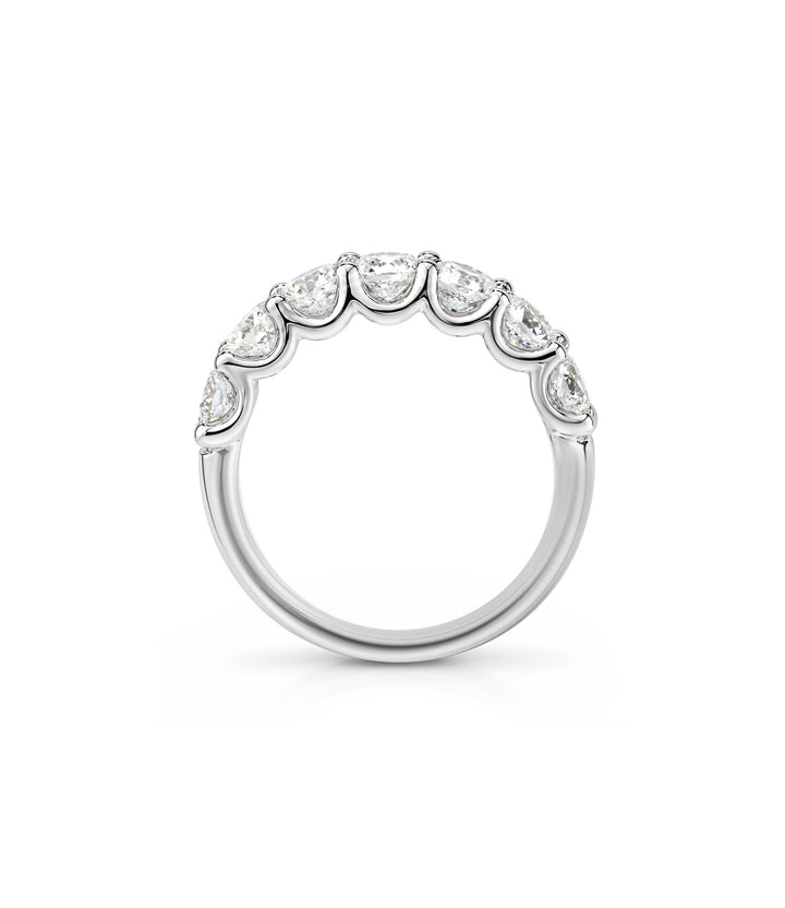 14kt White Gold Lab Grown Diamond Band