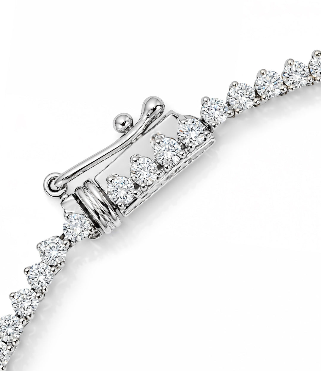 14kt White Gold Lab Grown Diamond Necklace
