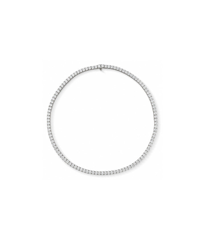 14kt White Gold Lab Grown Diamond Necklace