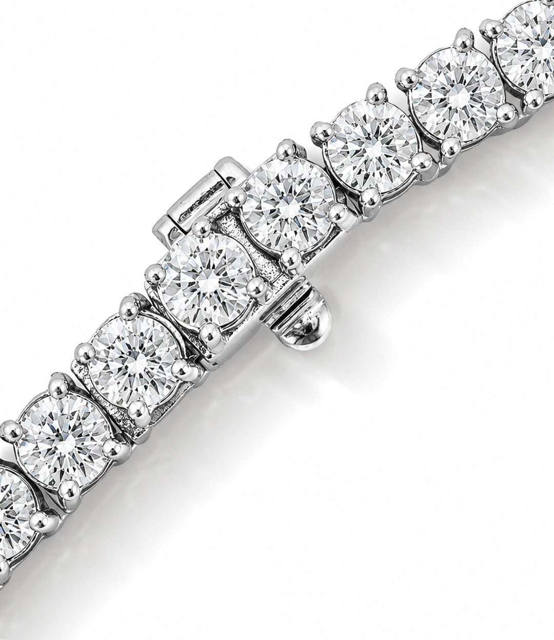 14kt White Gold Lab Grown Diamond Necklace