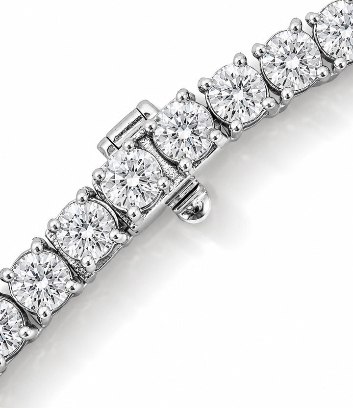 14kt White Gold Lab Grown Diamond Necklace