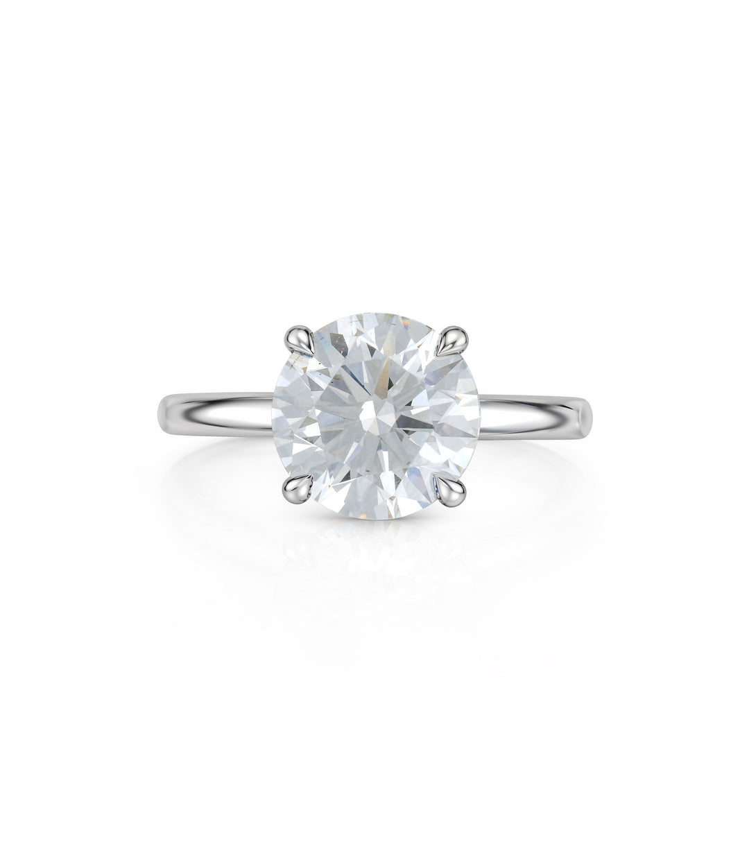 14kt White Gold Lab Grown Diamond Ring