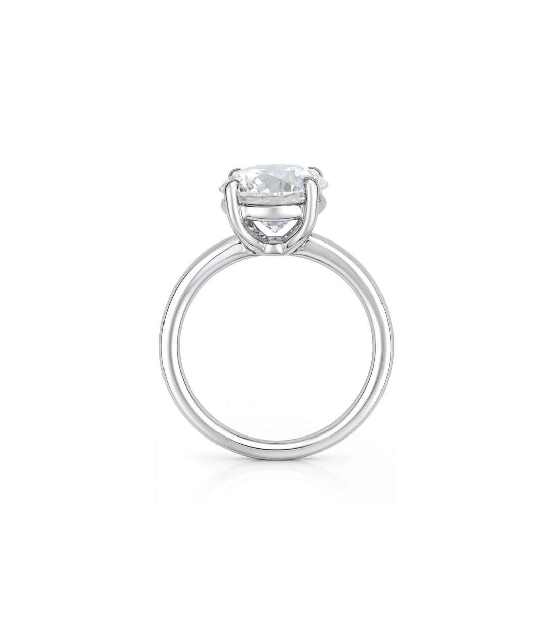 14kt White Gold Lab Grown Diamond Ring