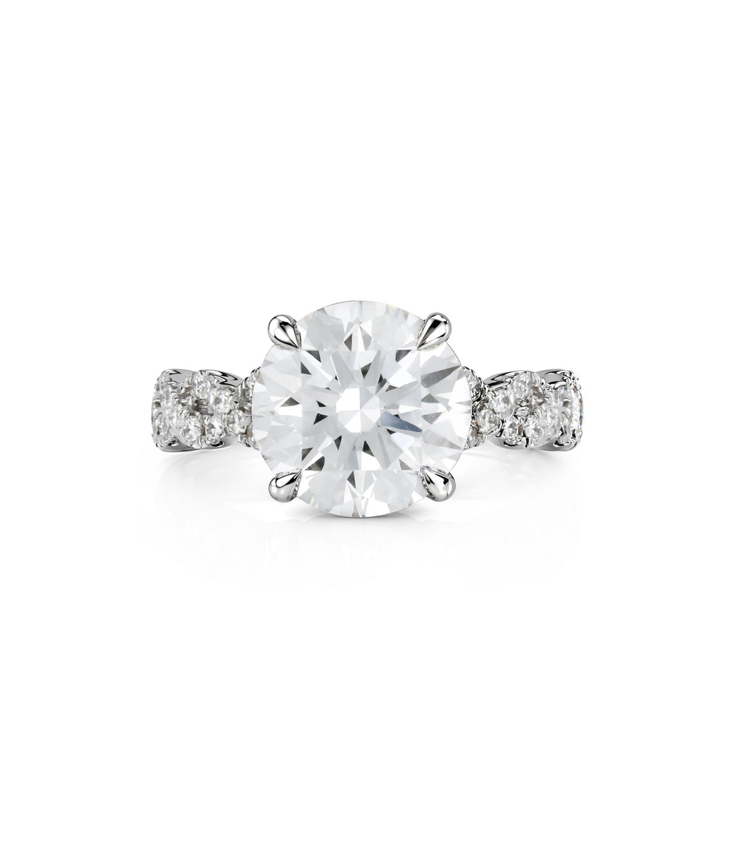 14kt White Gold Lab Grown Diamond Ring