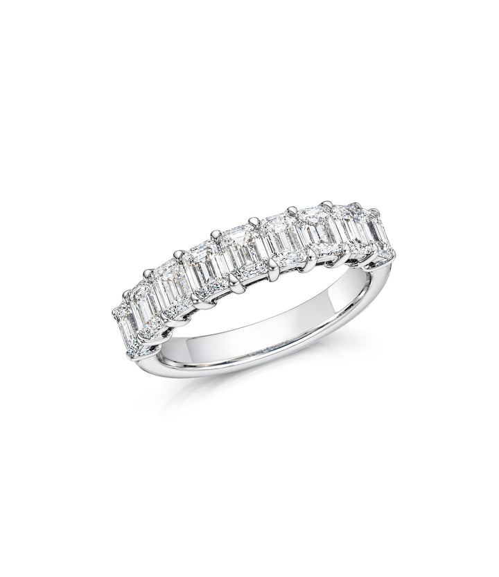 14kt White Gold Lab Grown Diamond Wedding Band