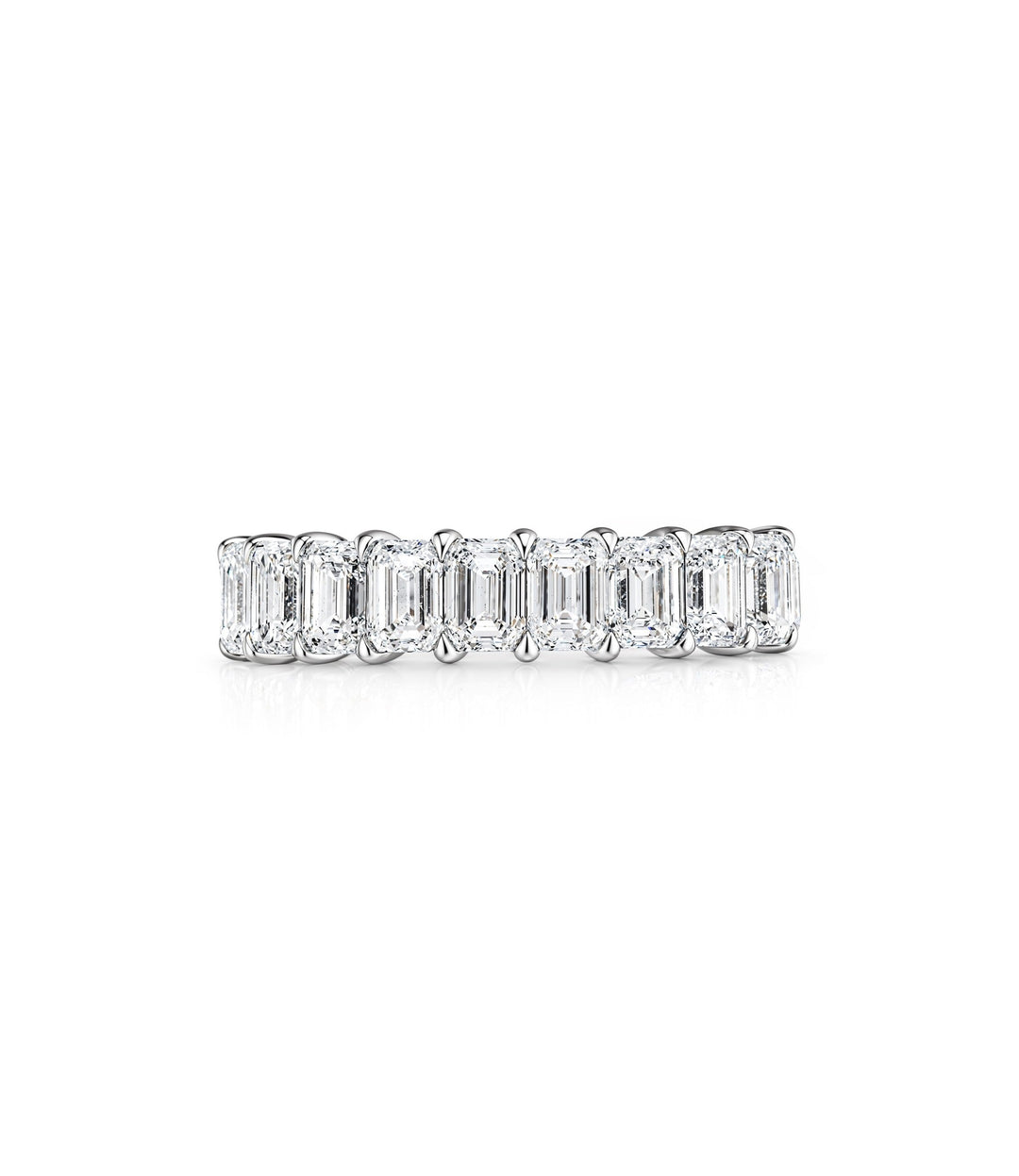 14kt White Gold Lab Grown Diamond Wedding Band