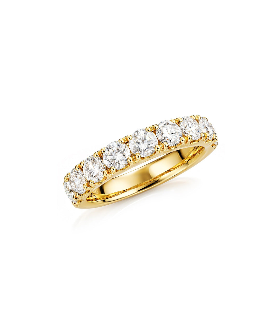 14kt Yellow Gold Lab Grown Diamond Band