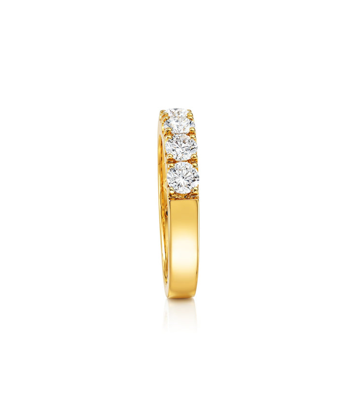 14kt Yellow Gold Lab Grown Diamond Band