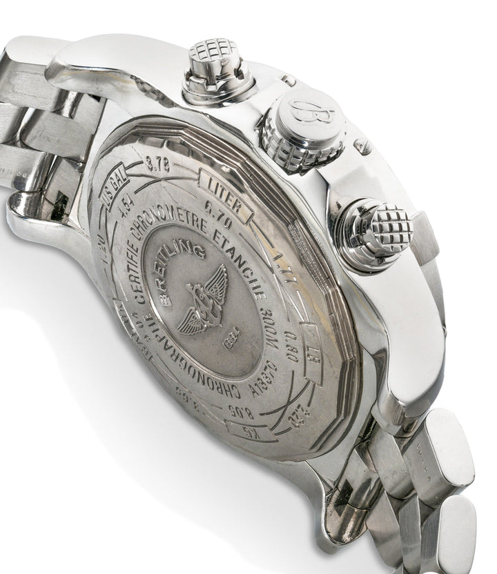 1884 Chronometer Automatic Super Avenger Custom Diamond Set Bezel Wrist Watch