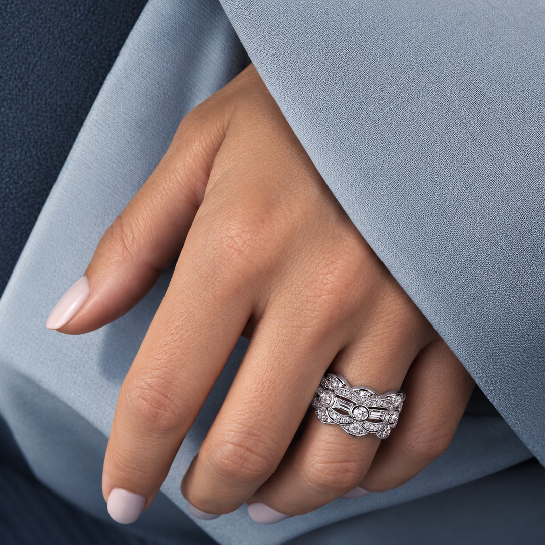 18kt Tacori Diamond Ring