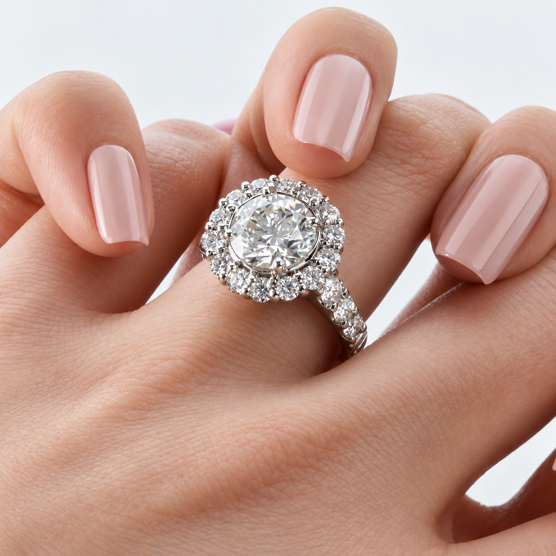 18kt White Gold Diamond Ring