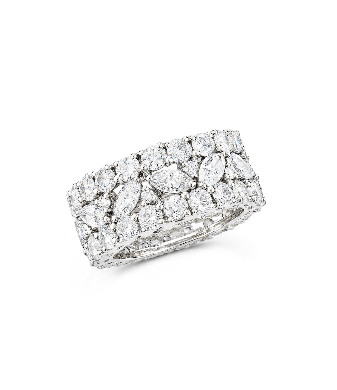 18kt Estate Diamond Eternity Ring